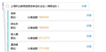 上海怀山商务信息咨询合伙企业 有限合伙